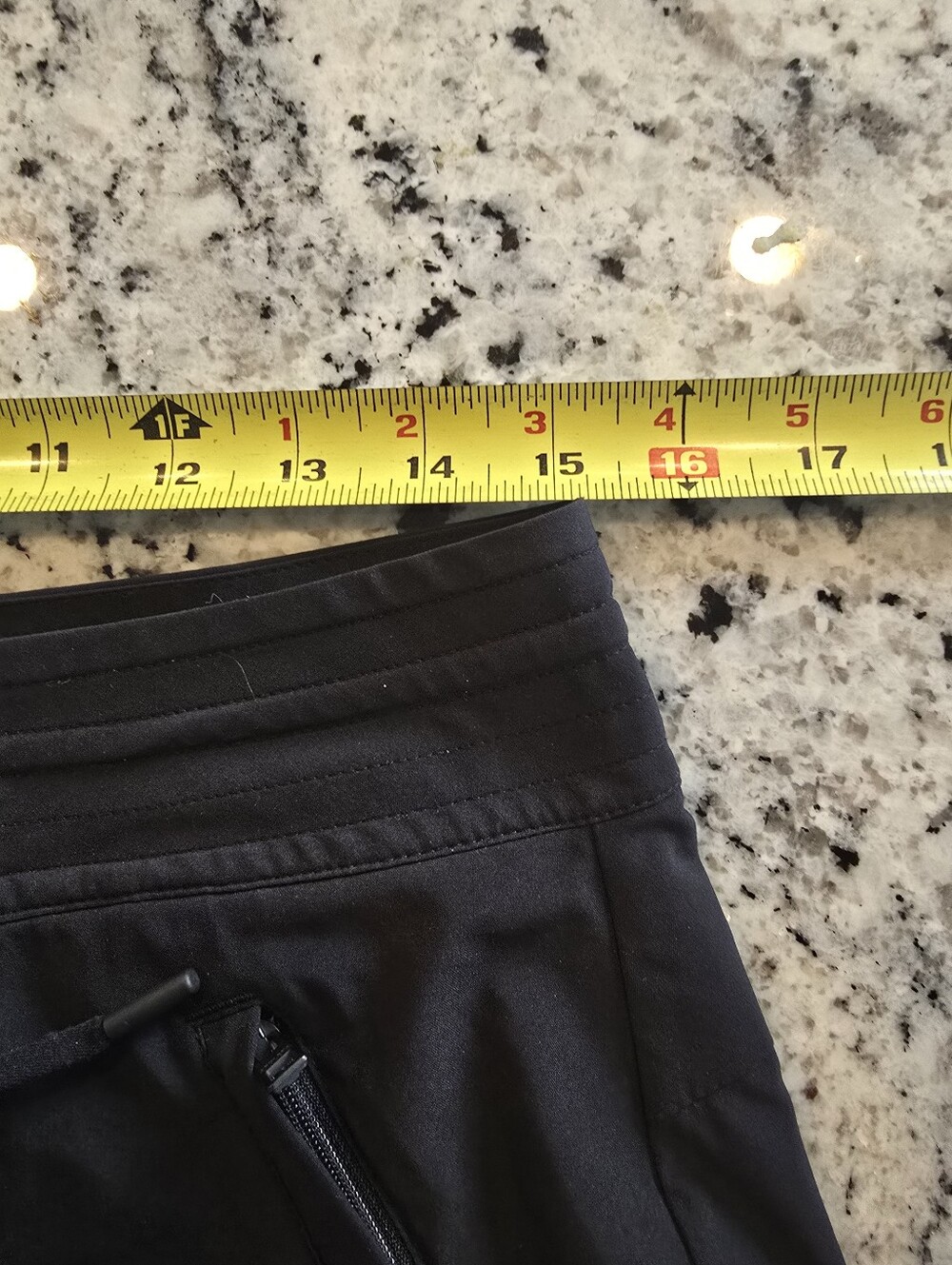 Athleta Women’s Black Drawstring Active Shorts - Picture 2 of 6